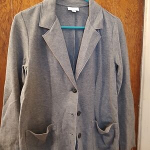 Gray Women's Blazer By J.jill